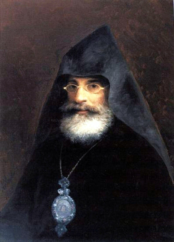  Ivan Constantinovich Aivazovsky Portrait of Gabriel Aivazian, the Artist's Brother - Art Print