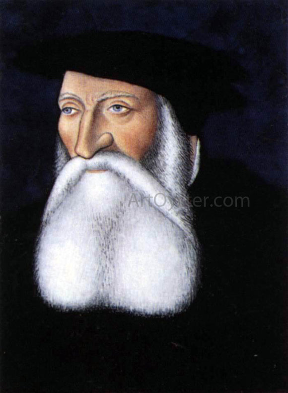  Leonard Limousin Portrait of Galiot de Genouillac - Art Print