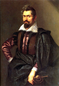  Peter Paul Rubens Portrait of Gaspard Schoppins - Art Print