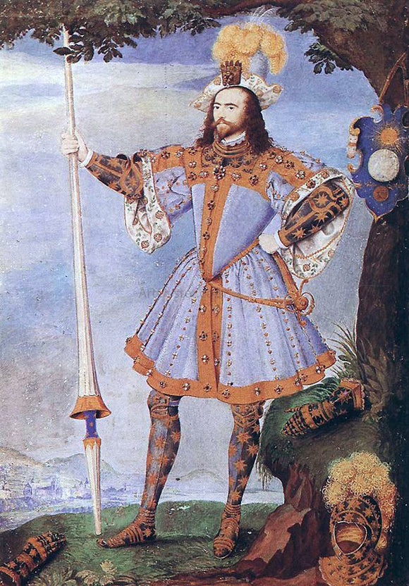  Nicholas Hilliard Portrait of George Clifford, Earl of Cumberland - Art Print