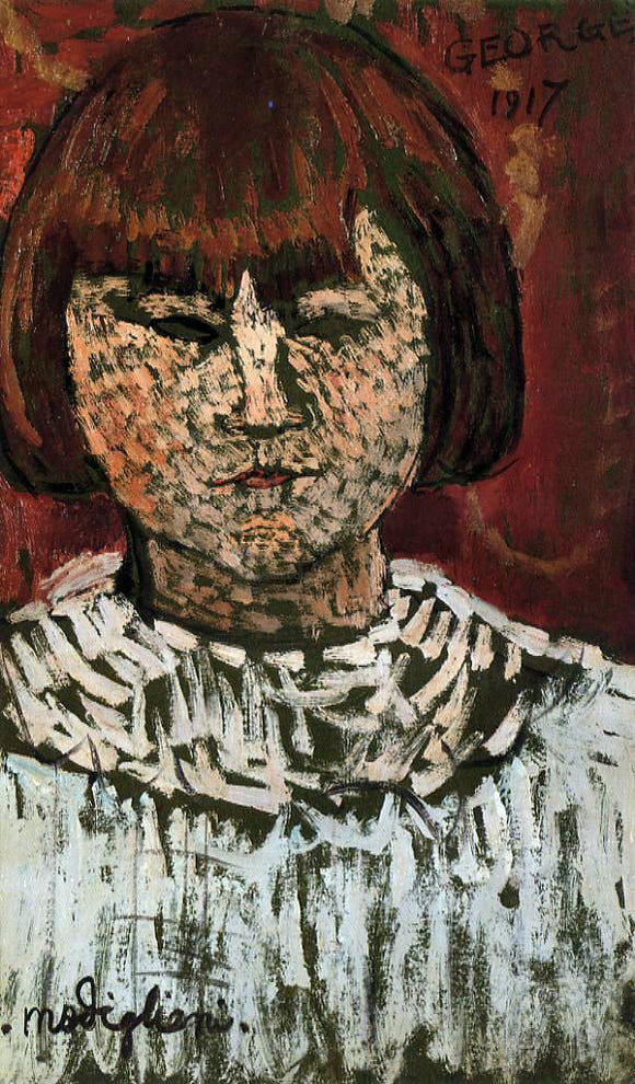  Amedeo Modigliani Portrait of George Ortiz - Art Print