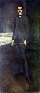  James McNeill Whistler Portrait of George W. Vanderbilt - Art Print