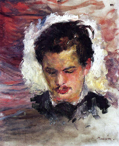  Pierre Auguste Renoir Portrait of Georges Riviere - Art Print