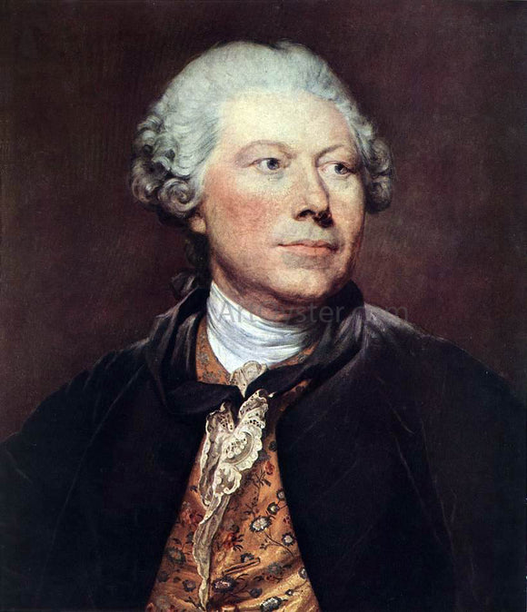  Jean Baptiste Greuze Portrait of Georges Wille - Art Print