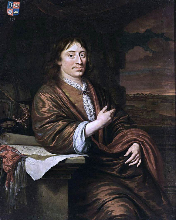 Michiel Van Musscher Portrait of Gerard Pietersz, Hulft - Art Print