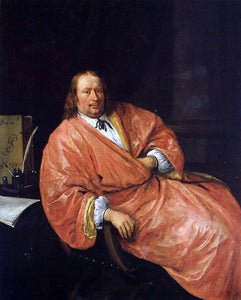  Jan Steen Portrait of Gerrit Gerritsz Schouten - Art Print