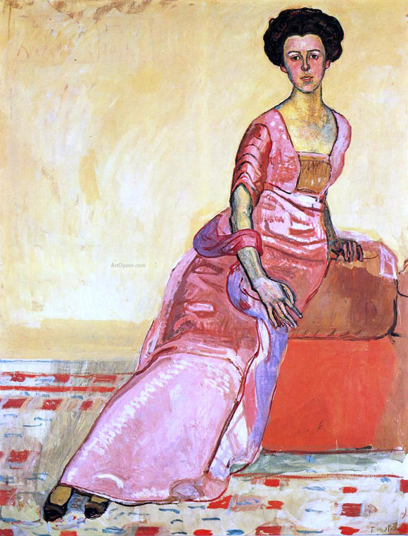  Ferdinand Hodler Portrait of Gertrud Muller - Art Print