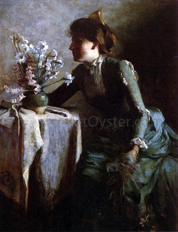  Alice De Wolff Kellogg Portrait of Gertrude E. Kellogg - Art Print