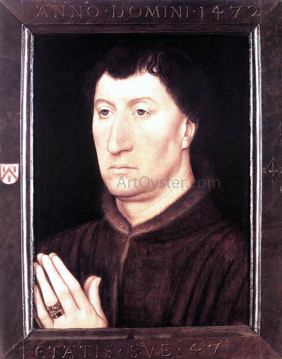  Hans Memling Portrait of Gilles Joye - Art Print