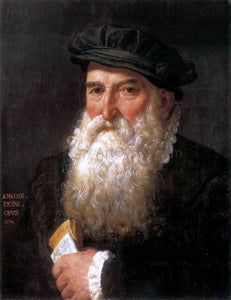  Giovanni Ambrogio Figino Portrait of Giovan Angelo Annoni - Art Print