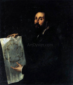  Titian Portrait of Giulio Romano - Art Print