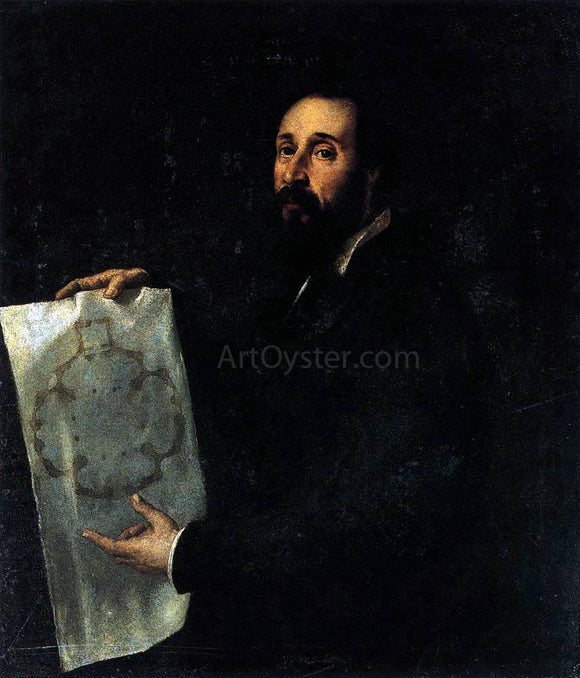  Titian Portrait of Giulio Romano - Art Print