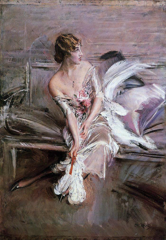  Giovanni Boldini Portrait of Gladys Deacon - Art Print