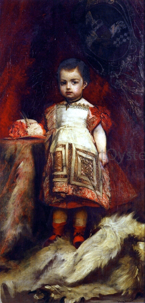  Hans Makart Portrait of Gottfried Prinz zu Hohenlohe Schillingsfurst - Art Print