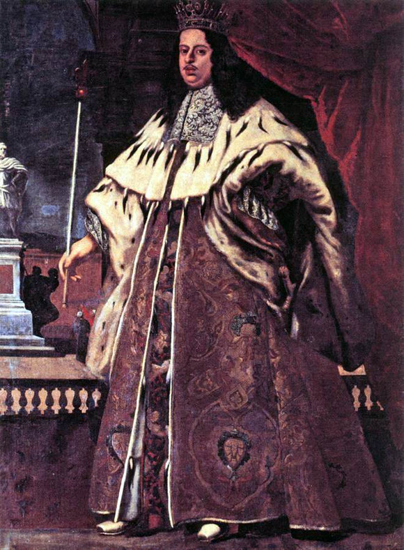  Baldassarre Franceschini Portrait of Grand Duke Cosimo III de' Medici - Art Print
