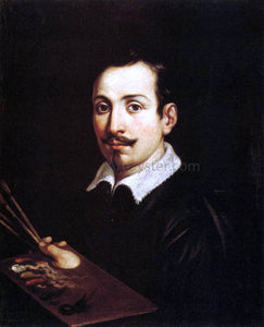  Domenichino Portrait of Guido Reni - Art Print