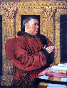  Jean Fouquet Portrait of Guillaume Jouvenel des Ursins - Art Print