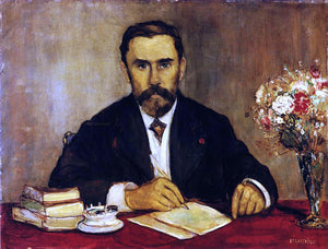  Jean-Francois Raffaelli Portrait of Gustave Gevvroy - Art Print