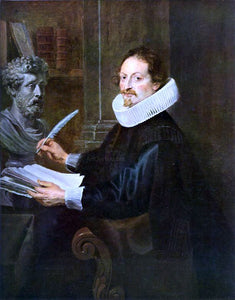  Peter Paul Rubens Portrait of Haspar Hevarts - Art Print