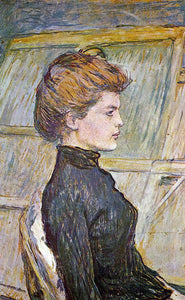  Henri De Toulouse-Lautrec Portrait of Helen (detail) - Art Print