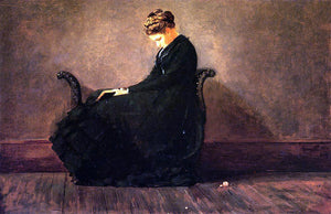  Winslow Homer Portrait of Helena de Kay - Art Print