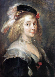  Peter Paul Rubens Portrait of Helena Fourment - Art Print