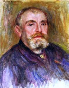  Pierre Auguste Renoir Portrait of Henri Lerolle - Art Print
