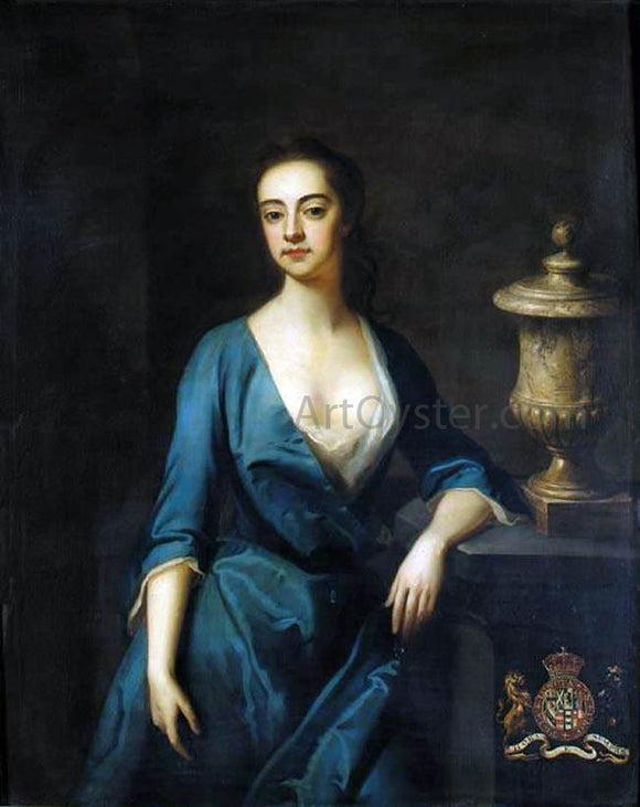  Enoch Seeman Portrait of Henrietta Louisa Jeffreys - Art Print