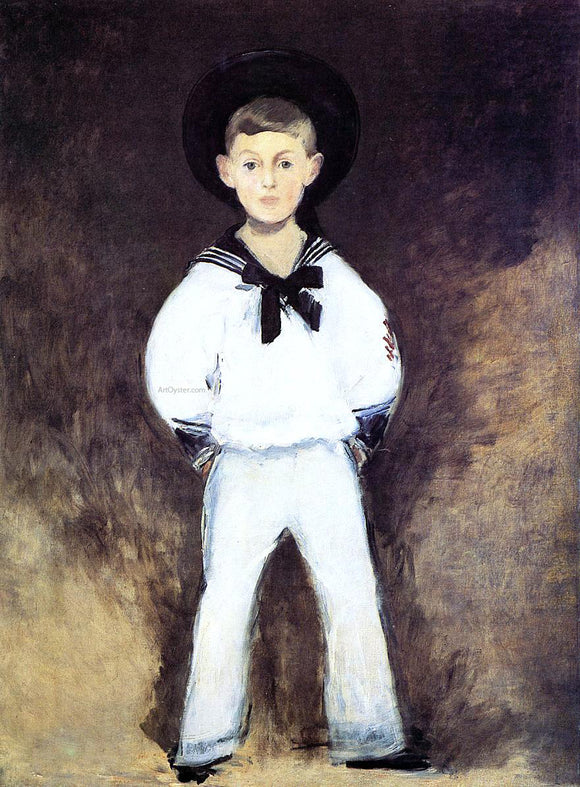  Edouard Manet Portrait of Henry Bernstein as a Child - Art Print