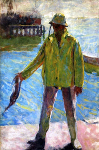  Charles Webster Hawthorne Portrait of Henry Hensche - Art Print
