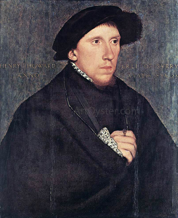  The Younger Hans Holbein Portrait of Henry Howard, the Earl of Surrey - Art Print