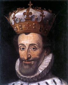  Santi Di Tito Portrait of Henry IV of France - Art Print