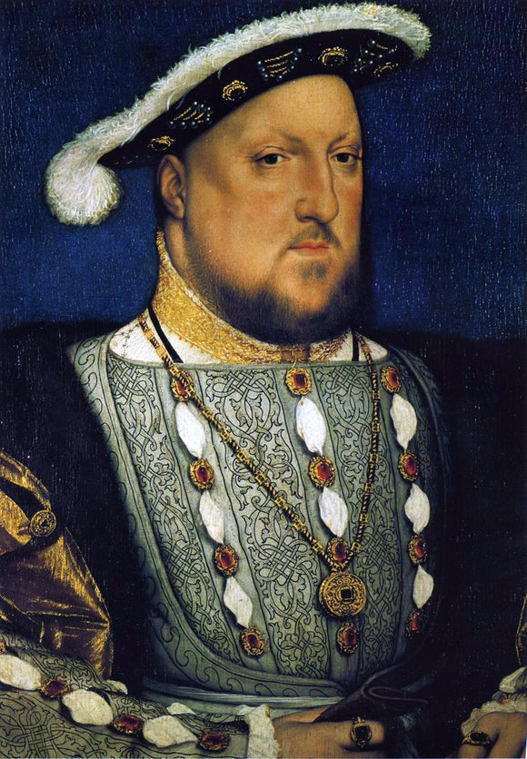  The Younger Hans Holbein Portrait of Henry VIII - Art Print