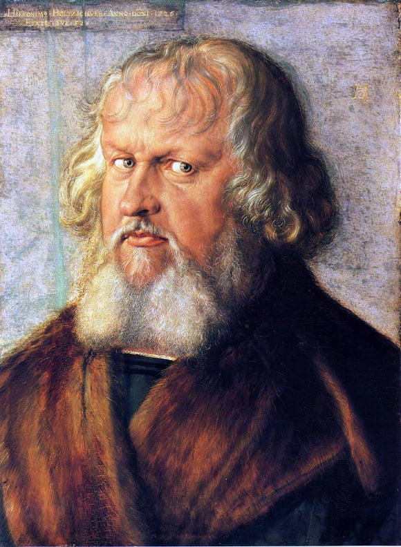  Albrecht Durer Portrait of Hieronymus Holzschuher - Art Print