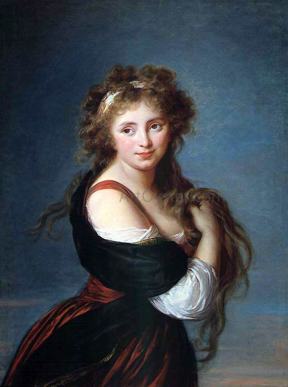  Elisabeth Le Brun Portrait of Hyacinthe Gabrielle Roland - Art Print