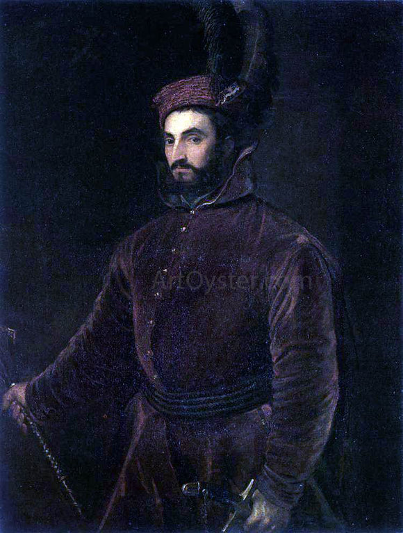  Titian Portrait of Ippolito dei Medici - Art Print