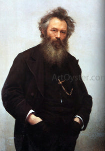  Ivan Nikolaevich Kramskoy Portrait of Ivan I. Shishkin - Art Print