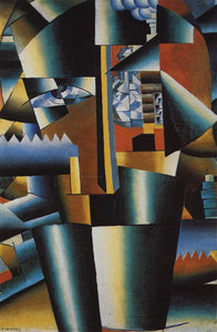  Kazimir Malevich Portrait of Ivan Kliun - Art Print
