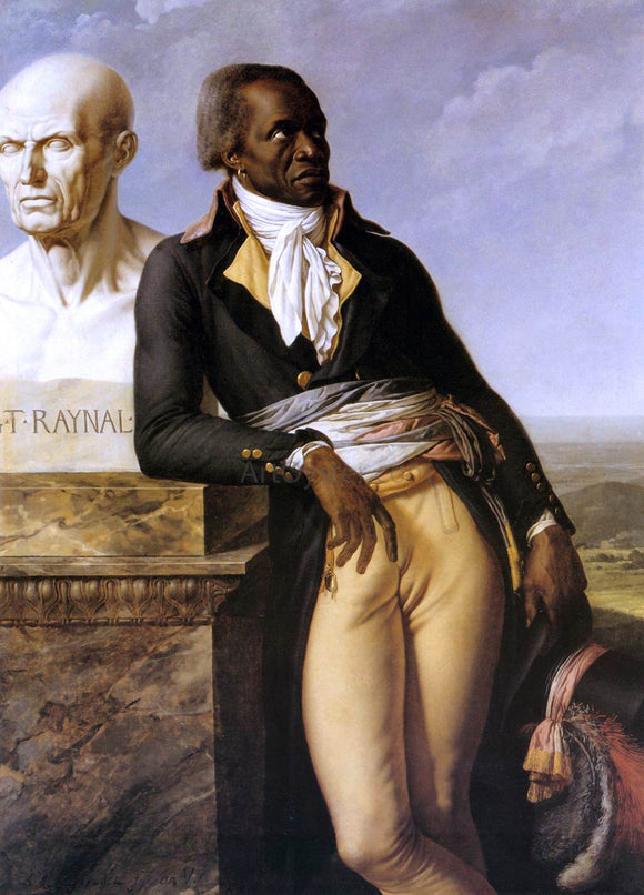  Anne-Louis Girodet De Roucy-Triosson Portrait of J. B. Belley, Deputy for Saint-Domingue - Art Print