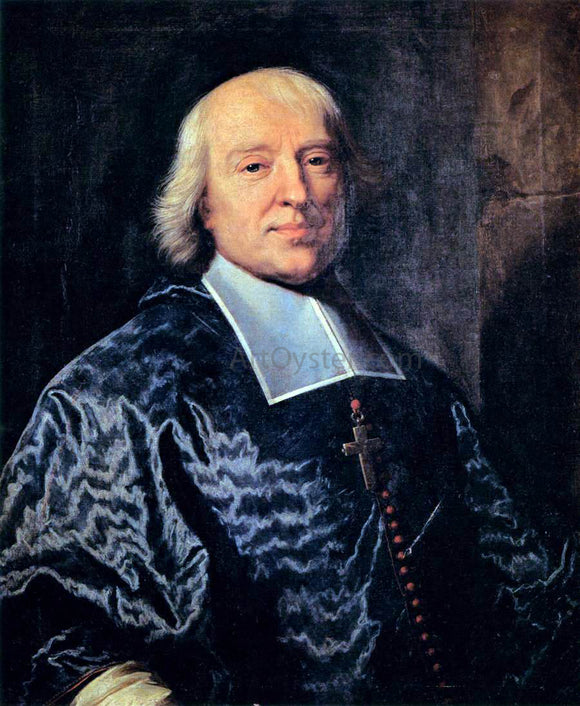  Hyacinthe Rigaud Portrait of Jacques-Benigne Bossuet - Art Print