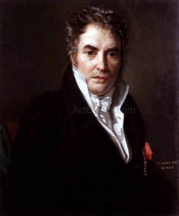  Francois-Joseph Navez Portrait of Jacques-Louis David - Art Print