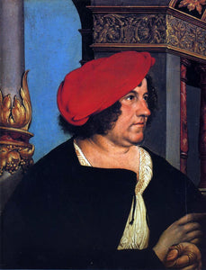  The Younger Hans Holbein Portrait of Jakob Meyer zum Kasen - Art Print