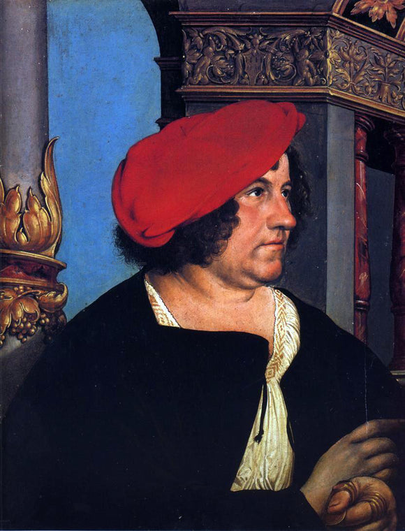 The Younger Hans Holbein Portrait of Jakob Meyer zum Kasen - Art Print