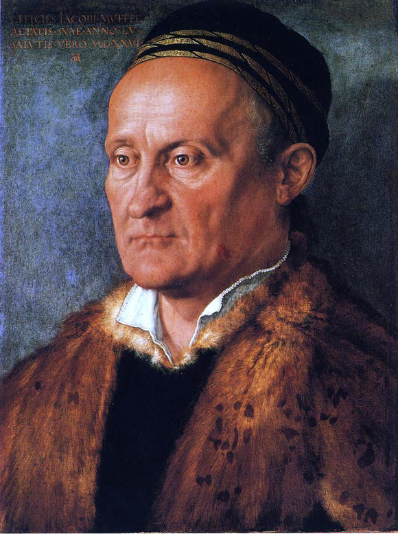 Albrecht Durer Portrait of Jakob Muffel - Art Print