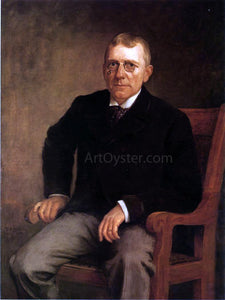  Theodore Clement Steele Portrait of James Whitcomb Riley - Art Print