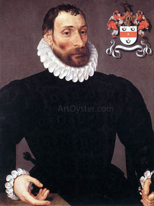  Pieter Pourbus Portrait of Jan Wyts - Art Print