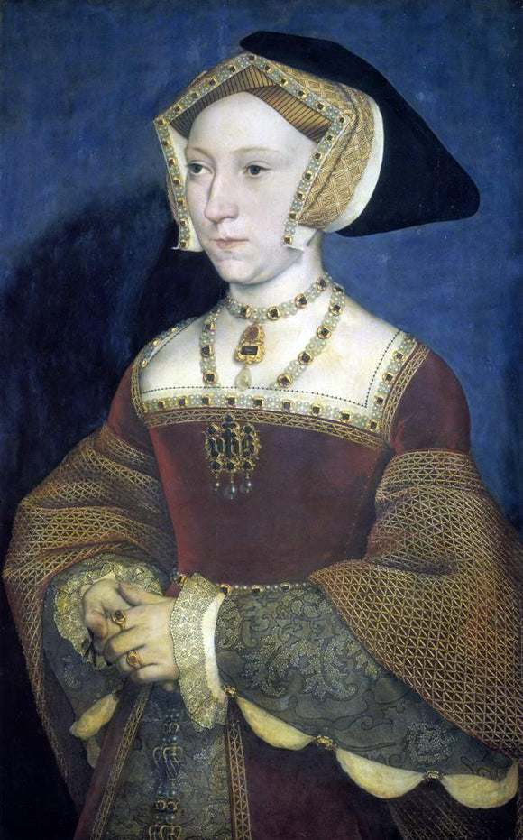  The Younger Hans Holbein Portrait of Jane Seymour - Art Print