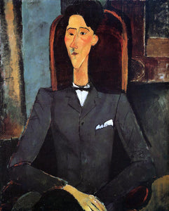  Amedeo Modigliani Portrait of Jean Cocteau - Art Print
