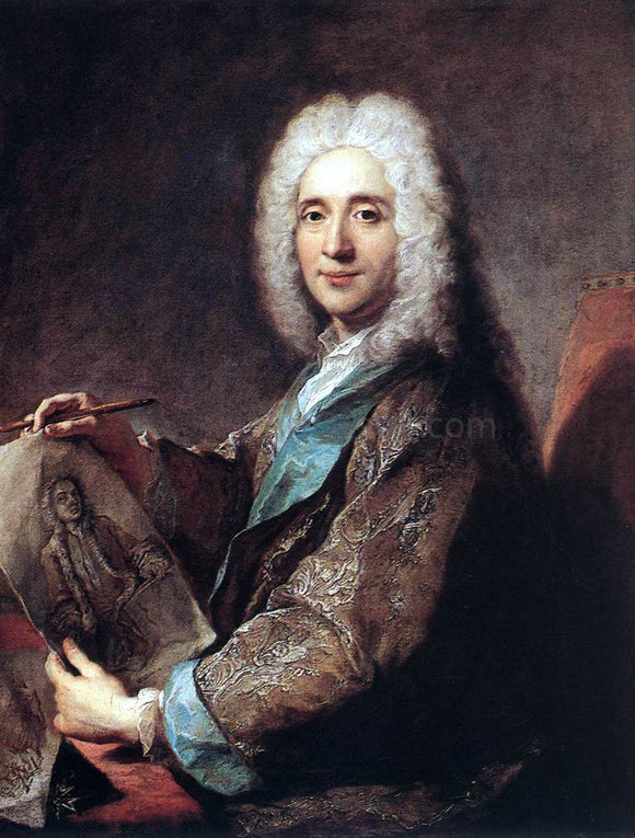  Francois De Troy Portrait of Jean de Jullienne - Art Print