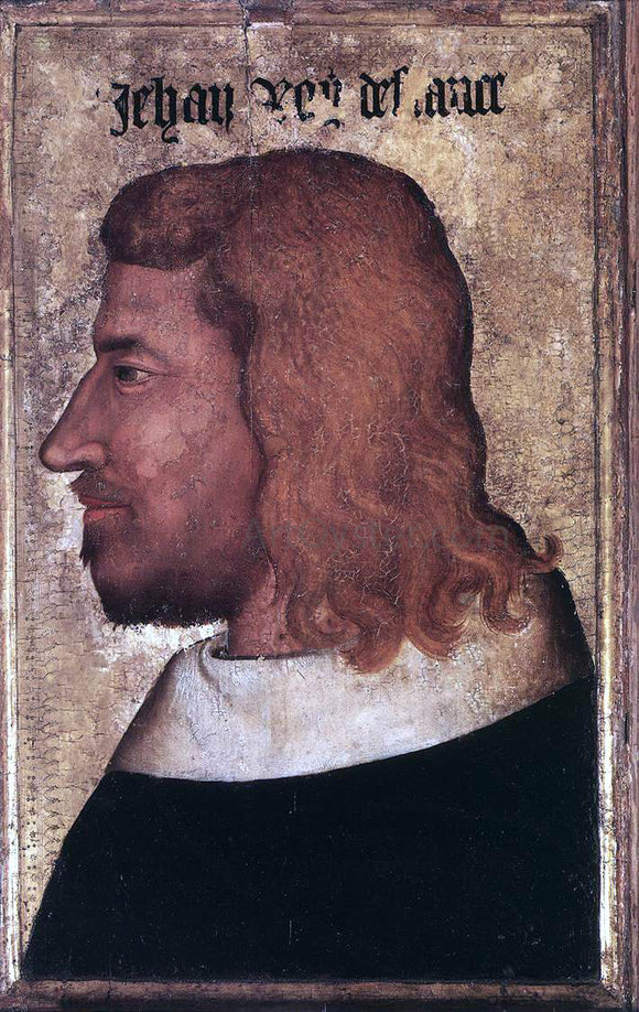  Unknown Painters Masters Portrait of Jean le Bon, King of France - Art Print